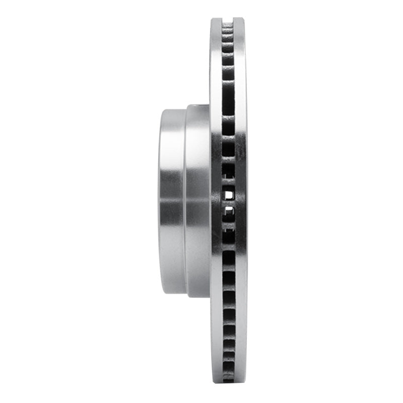 R1 Concepts R1 06-09 Land Rover Range Rover Front Right Drilled & Slotted Silver Brake Rotor