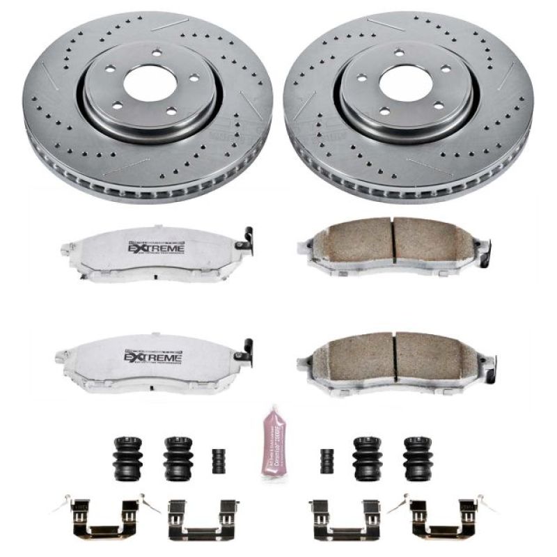 PowerStop Power Stop 05-12 Infiniti FX35 Front Z26 Street Brake Kit