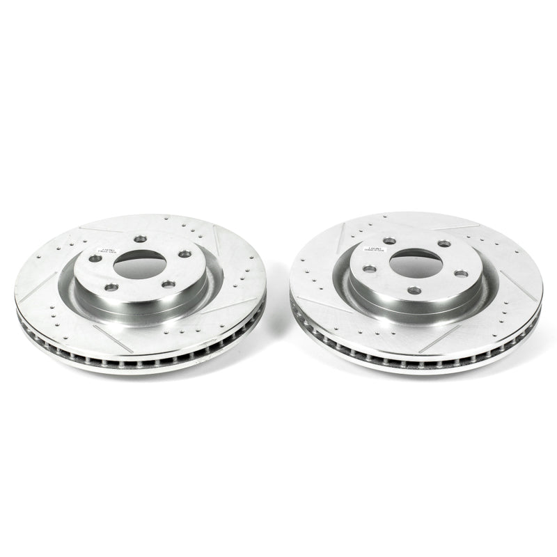 PowerStop Power Stop 08-09 Pontiac G8 Front Evolution Drilled & Slotted Rotors - Pair