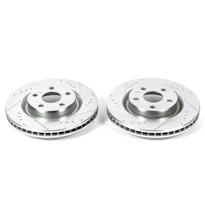 PowerStop Power Stop 08-09 Pontiac G8 Front Evolution Drilled & Slotted Rotors - Pair