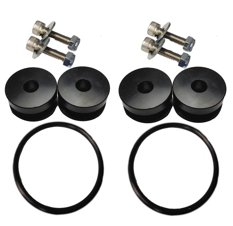 Torque Solution Billet Bumper Quick Release Kit (Purple): Universal