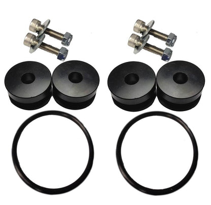 Torque Solution Universal Billet Bumper Quick Release Kit Universal Blue