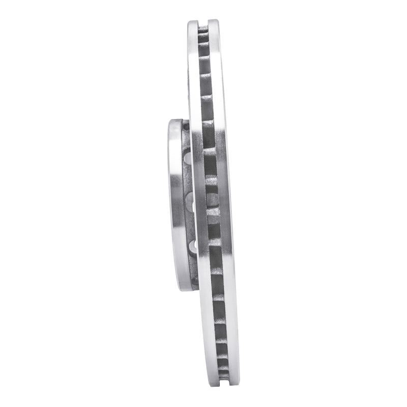 R1 Concepts R1 97-06 Audi A6 Quattro Front Right Drilled & Slotted Silver Brake Rotor