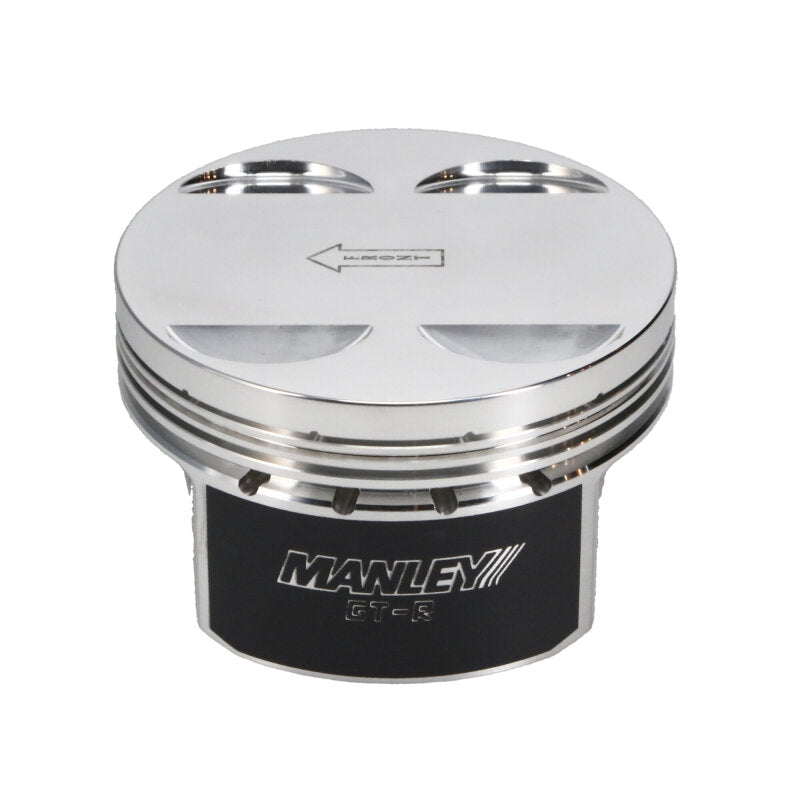 Manley Performance Manley Nissan GTR VR38DETT 99mm Bore 88.4mm Stroke -2cc Dish Turbo Tuff Piston Set w/ Rings