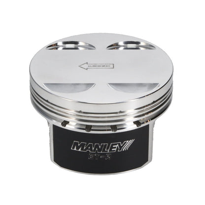 Manley Performance Manley Nissan GTR VR38DETT 99mm Bore 88.4mm Stroke -2cc Dish Turbo Tuff Piston Set w/ Rings