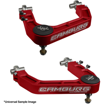 Camburg Toyota Tundra 2WD/4WD 07-21 KINETIK V2 Performance Billet Uniball Upper Arms (Red)