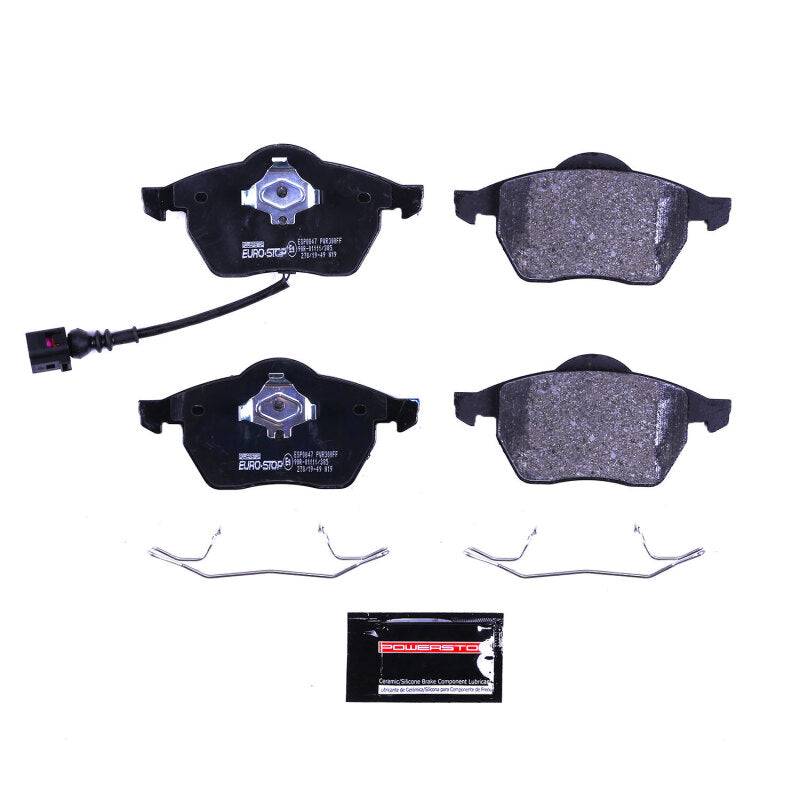PowerStop Power Stop 00-05 Volkswagen Jetta Euro-Stop ECE-R90 Front Brake Pads