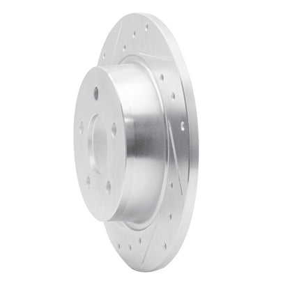 R1 Concepts R1 08-12 Renault TRAFIC (Mexico) Rear Left Drilled & Slotted Silver Brake Rotor