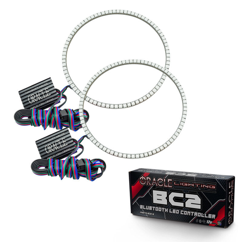 ORACLE Lighting Oracle Hummer H1 92-06 LED Waterproof Halo Kit - ColorSHIFT w/ BC1 Controller