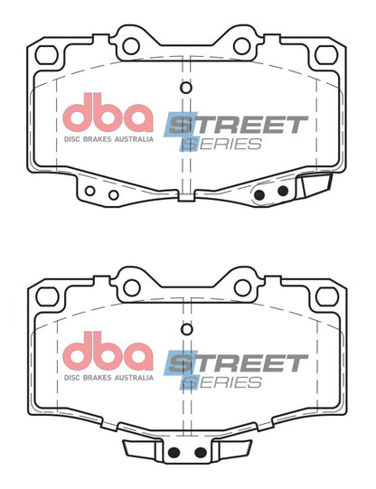 DBA 95-02 Toyota 4Runner (297mm Front Rotor) Street Series Front Brake Pads