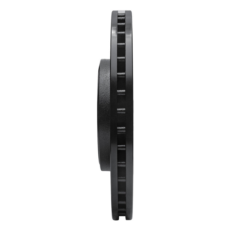 R1 Concepts R1 11-25 Dodge Durango Front Right Drilled & Slotted Black Brake Rotor