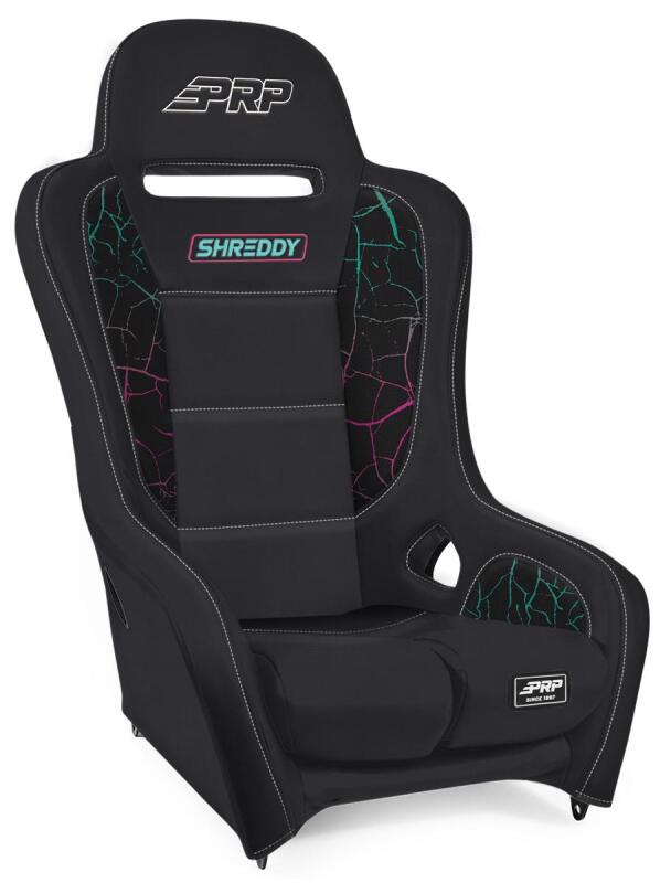 PRP Seats PRP Shreddy Edition Podium Suspension Seat - Cracked/Black