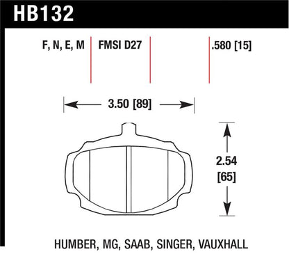 Hawk Performance Hawk HP+ Street Brake Pads