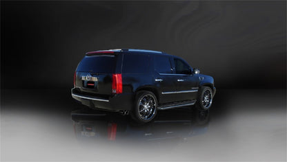 CORSA Performance Corsa 2007-2010 Cadillac Escalade 6.2L V8 Black Sport Cat-Back Exhaust