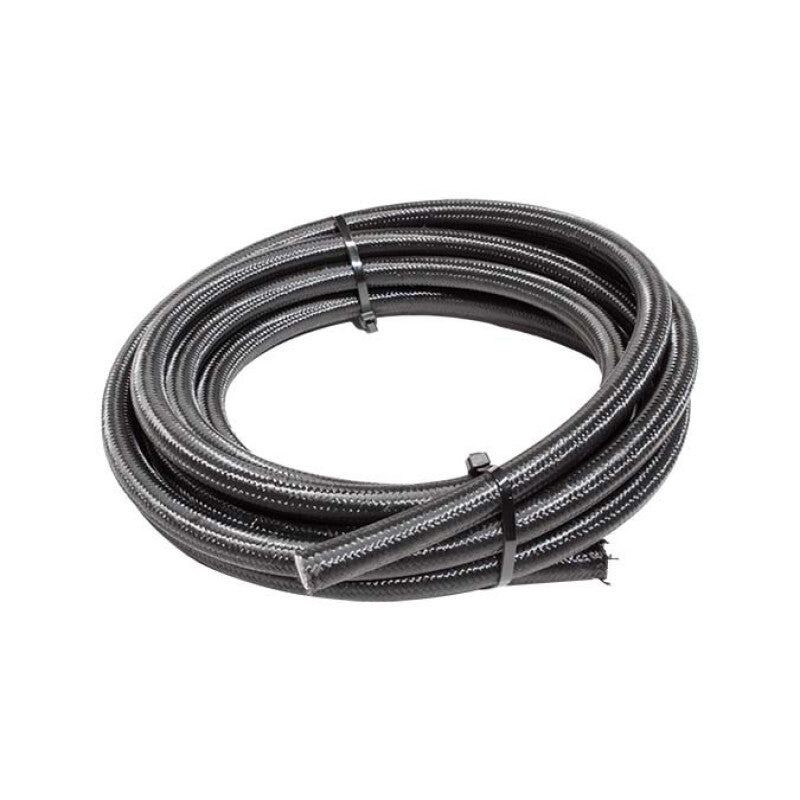 Snow Performance Snow 8AN Braided Stainless PTFE Hose - 15ft (Black)