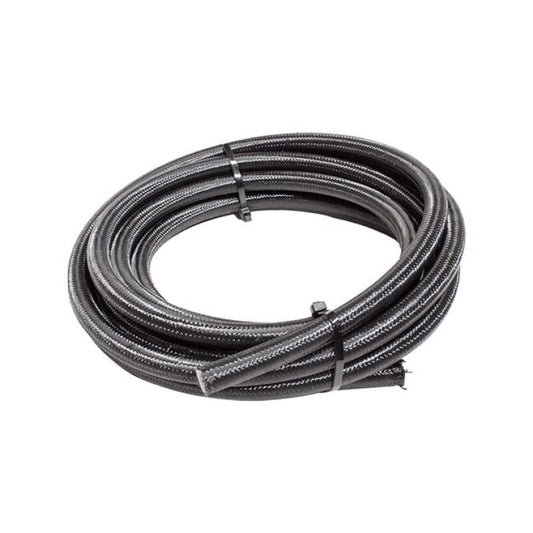 Snow Performance Snow 10AN Braided Stainless PTFE Hose - 15ft Black