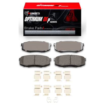 R1 Concepts R1 2007-2022 Lexus LX570 Rear R1 Optimum OE Pads & Hardware Kit