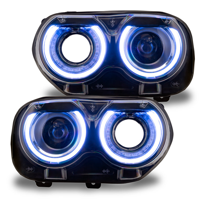 ORACLE Lighting Oracle 15-21 Dodge Challenger RGB+W Headlight DRL Upgrade Kit - ColorSHIFT 2