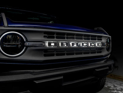 ORACLE Lighting Universal Illuminated LED Letter Badges - Matte Blk Surface Finish - D