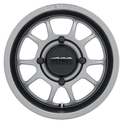 Method Wheels Method MR409 Bead Grip 15x10 / 5+5/0mm Offset / 4x136 / 106.25mm CB Steel Grey Wheel