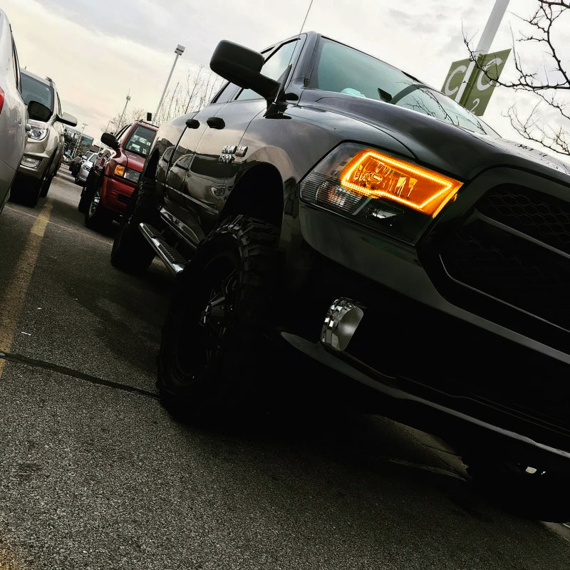 ORACLE Lighting Oracle Dodge Ram Sport 09-18 LED Headlight Halo Kit - ColorSHIFT w/ BC1 Controller
