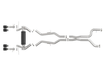 aFe 23-25 BMW M2 L6-3.0L (G87) MACH Force-Xp Cat-Back Exhaust w/ Black Tip