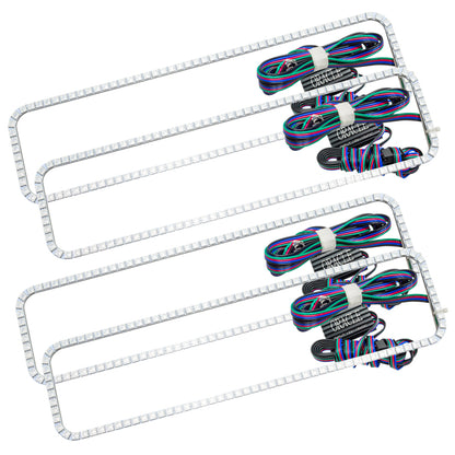 ORACLE Lighting Oracle Chevrolet Tahoe 95-00 Dual Halo Kit - ColorSHIFT w/o Controller