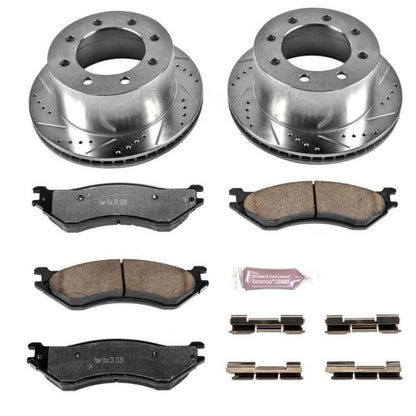 PowerStop Power Stop 01-02 Dodge Ram 2500 Rear Z36 Truck & Tow Brake Kit