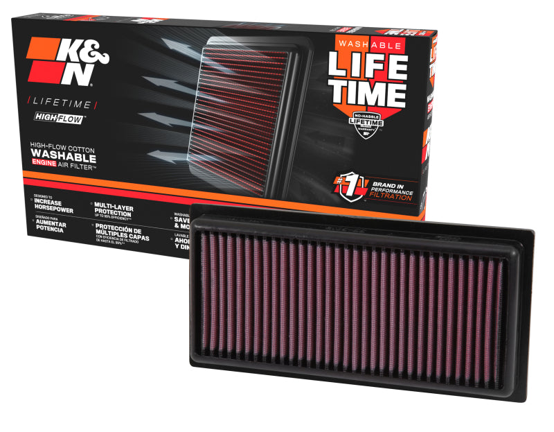 K&N Engineering K&N 12-14 Mitsubishi Space Star L3-1.0L Replacement Air Filter