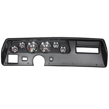 Autometer American Muscle Gauge Kit 6 Pc Chevelle SS/Monte 70-72 Tach/Mph/Fuel/Oilp/Wtmp/Volt