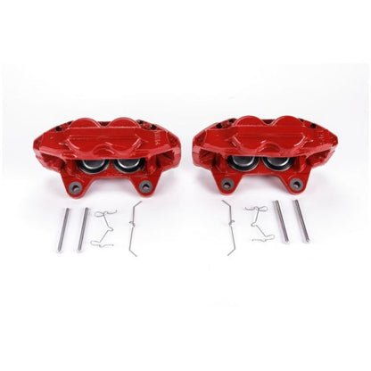 PowerStop Power Stop 10-15 Lexus GX460 Front Red Calipers w/o Brackets - Pair