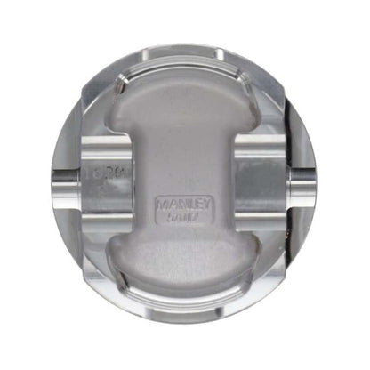 Manley Performance Manley 03-06 Evo 8/9 (7 Bolt 4G63T) 85.5mm +0.5mm Over Bore 8.5:1 Dish Piston - Single