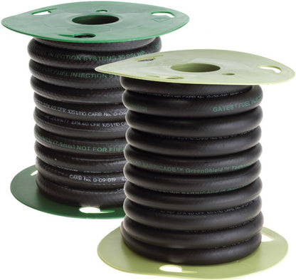 Gates 1/4in x 25 feet (Reel) 225 PSI Barricade Fuel Injection Hose w/ GreenShield Technology