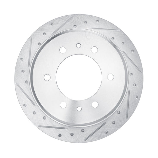 R1 Concepts R1 19-25 Freightliner SprintER 2500 Rear Left Drilled & Slotted Silver Brake Rotor