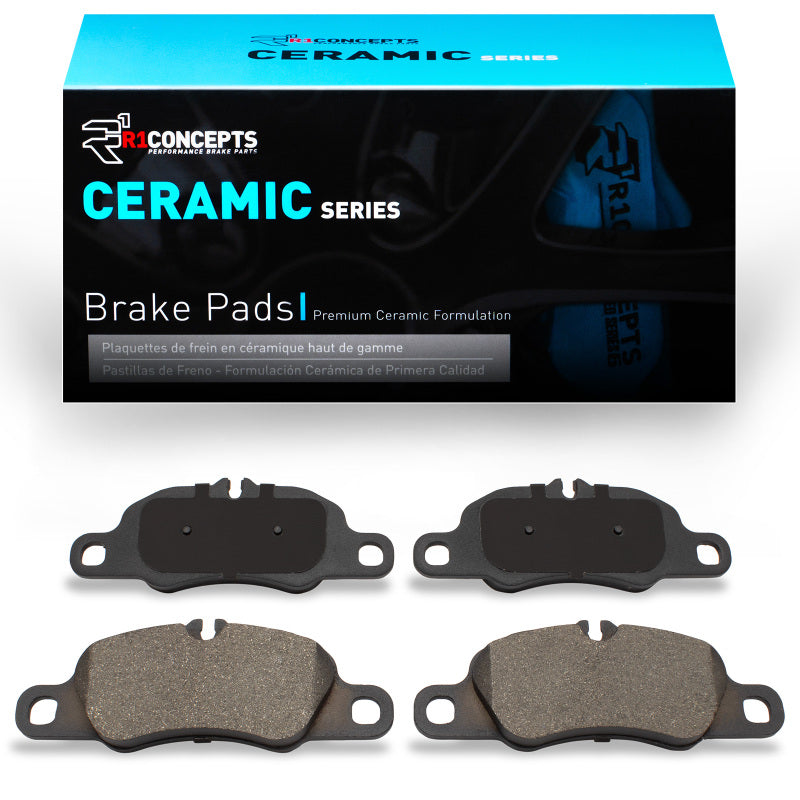 R1 Concepts R1 09-25 Porsche 718 Cayman Front Ceramic Brake Pads