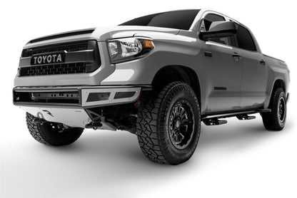 N-Fab M-RDS Front Bumper 14-17 Toyota Tundra - Gloss Black w/Silver Skid Plate