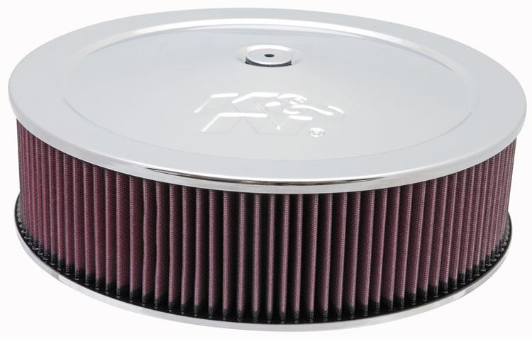 K&N Engineering K&N Universal Custom Air Filter - Round 5.125in Flange / 14in OD / 5.125in ID / 5.625in Height