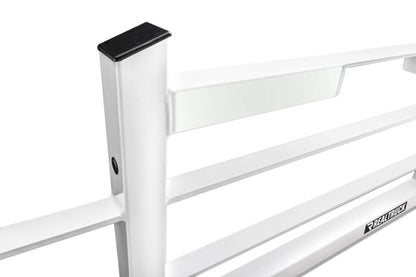BackRack 09-23 Dodge RAM 1500 w/o RamBx 8ft Bed Original Rack Shortened Frame ONLY (Req. HW) - White