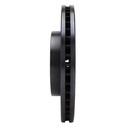 R1 Concepts R1 95-06 Mazda MPV Front Right Drilled & Slotted Black Brake Rotor