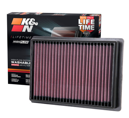 K&N Engineering K&N 16-19 Lexus RX450H V6-3.5L F/I Replacement Drop In Air Filter