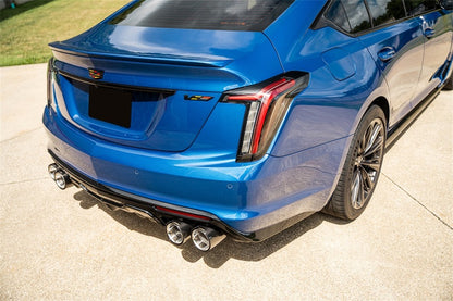 CORSA Performance Corsa 2022-25 Cadillac CT5 V Blackwing 3in. Cat-Back w/ Act. Exh. - Dbl X-Pipe - Twin 4.5in. CF Tips