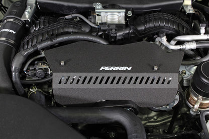 Perrin Performance PERRIN 22-26 Subaru WRX Pulley Cover - Black (TALL - For Use w/o PERRIN AOS)