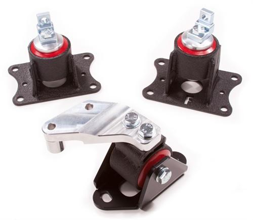 Innovative Mounts Innovative 04-08 Acura TSX K-Series Black Steel Mounts 95A Bushings