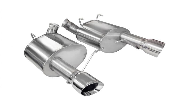 CORSA Performance Corsa 2011-2014 Ford Mustang GT/Boss 302 5.0L V8 Polished Xtreme Axle-Back Exhaust