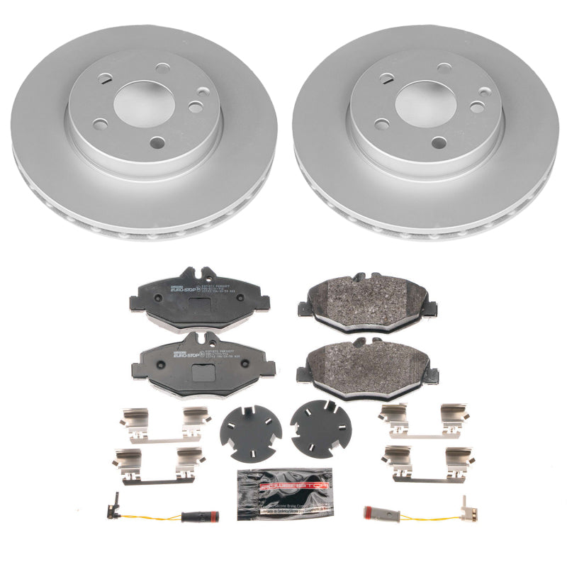 PowerStop Power Stop 03-05 Mercedes-Benz E320 Front Euro-Stop Brake Kit