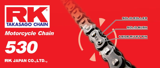 RK Chain 530-102 - Natural