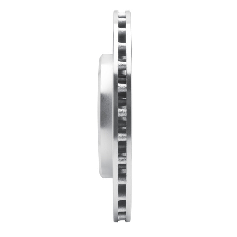 R1 Concepts R1 2006-2013 Chevrolet Corvette Rear Left Drilled & Slotted Silver Brake Rotor