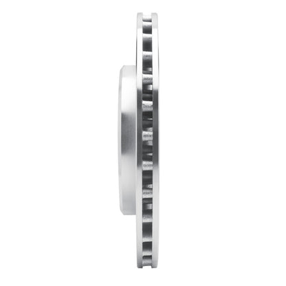 R1 Concepts R1 2006-2013 Chevrolet Corvette Rear Left Drilled & Slotted Silver Brake Rotor