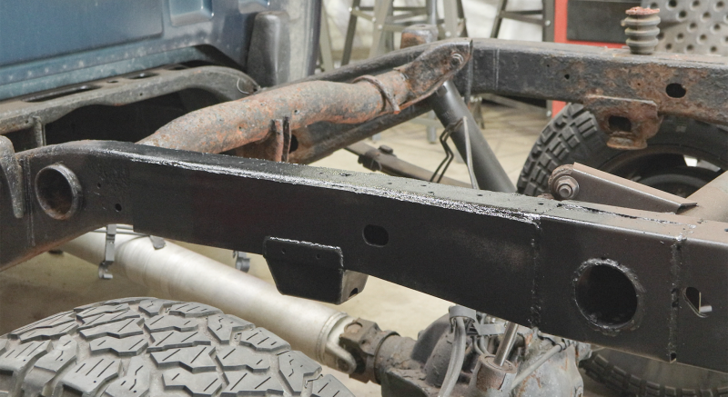 RustBuster Rust Buster 07-18 Chevy Silverado/GMC Sierra Over Axle Frame Repair Kit - Right