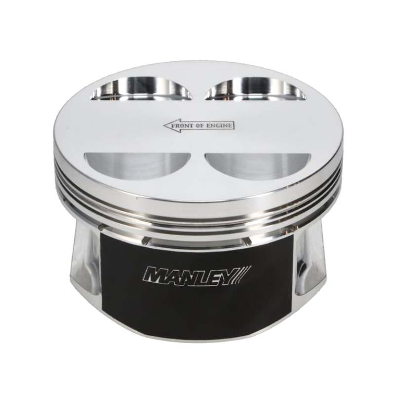 Manley Performance Manley Toyota 2JZGTE 86.5mm Bore +.5mm Oversized 10.0:1 CR Flat Top Piston Set with Rings